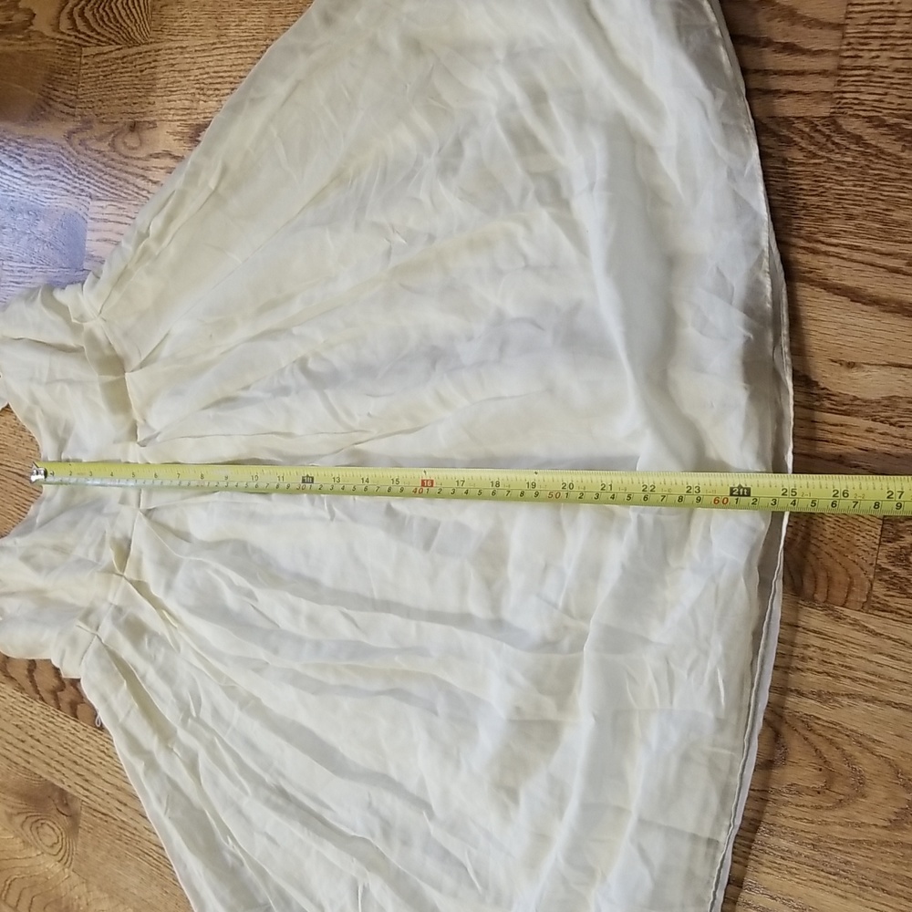 (1) Guess Los Angeles Authentic Brand Cotton Silk Shell Empire Waist Mini Dress - Picture 8 of 10